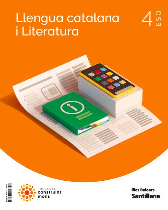 Llengua Y Literatura 4º Eso Construint Mons Illes Balears Ed 2023