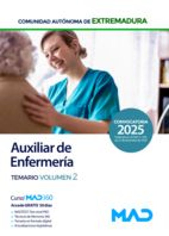 Enfermero/a Del Servicio Extremeño De Salud . Temario Volumen 2