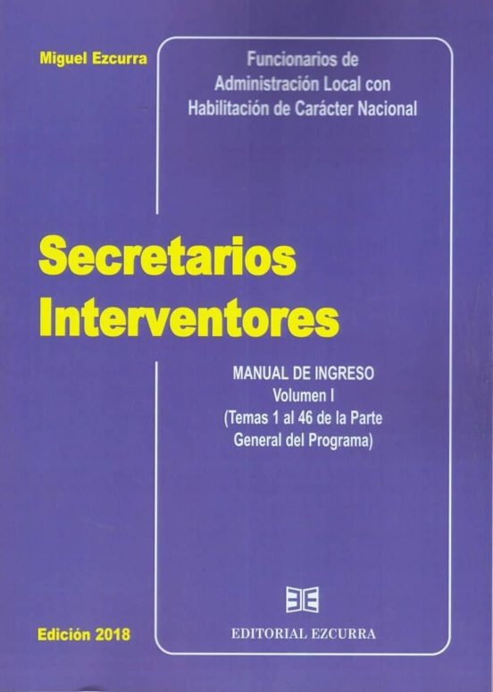 Secretarios Interventores