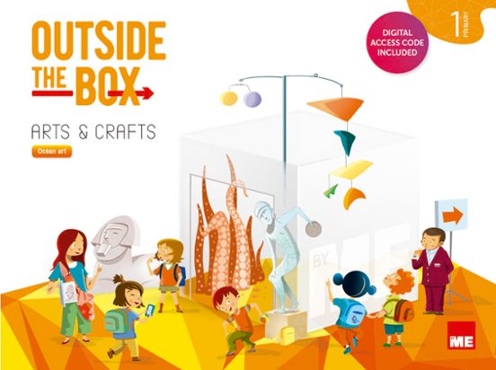 Arts & Crafts 1 Outside the Box P2 Students Book - Trimestral