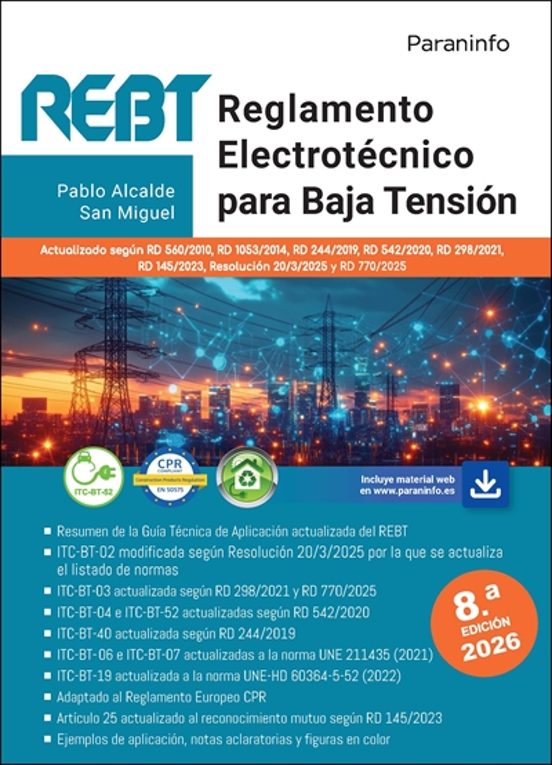 Reglamento Electrotecnico Para Baja Tensión. Rebt