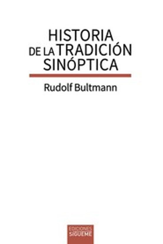 Historia de la tradición sinóptica