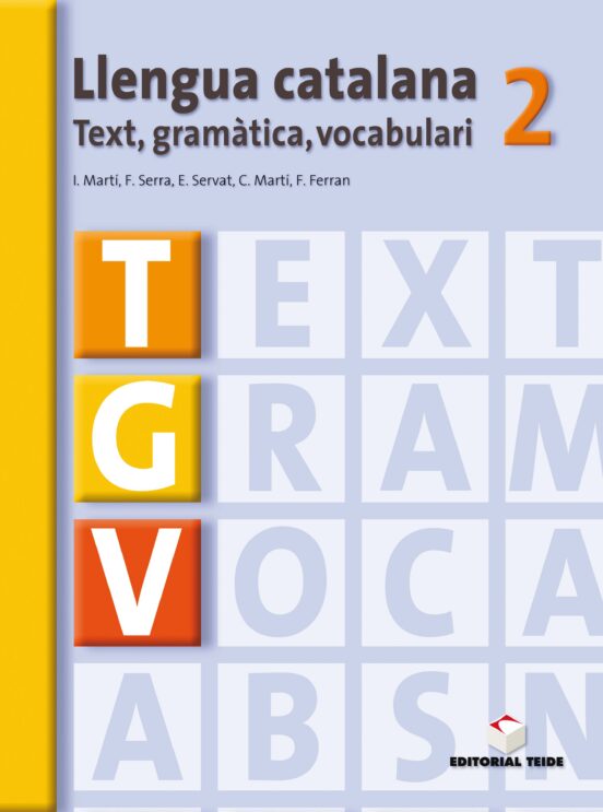 Tgv Llengua Catalana 2º Eso