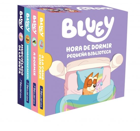 Bluey. Libro Juguete - Hora De Dormir. Pequeña Biblioteca