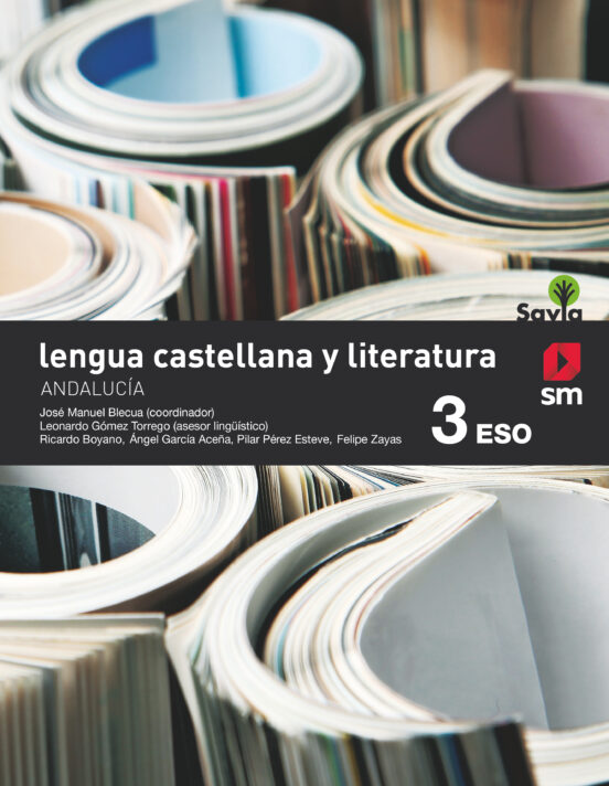 Lengua Castellana 3º ESO Ed 2020 Andalucia - Savia