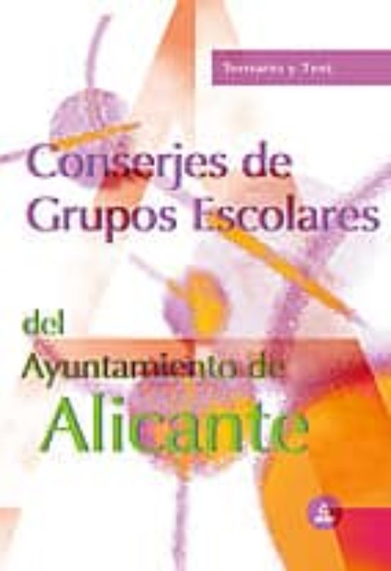 Conserjes De Grupos Escolares Del Ayuntamiento De Alicante: Temar Rio