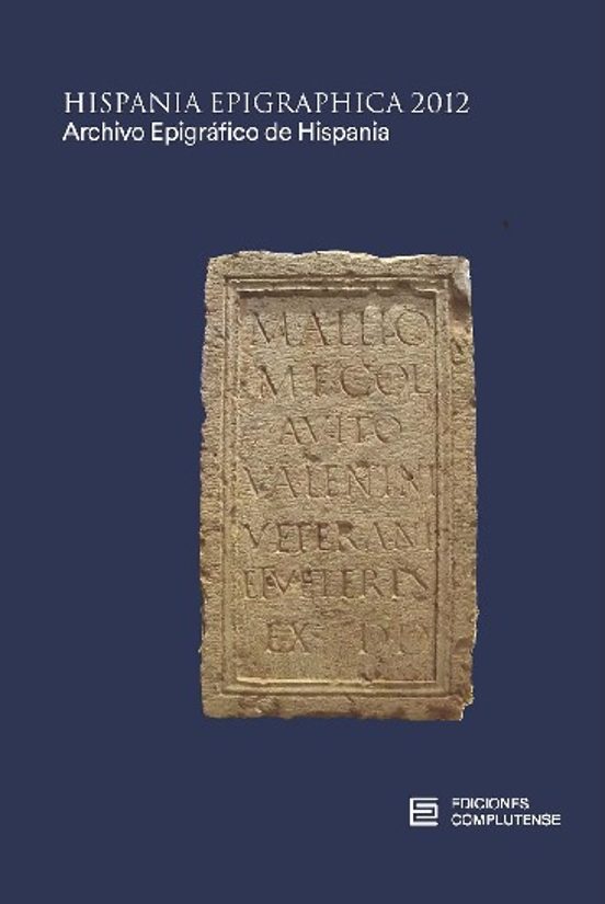 Hispania Epigraphica 2012