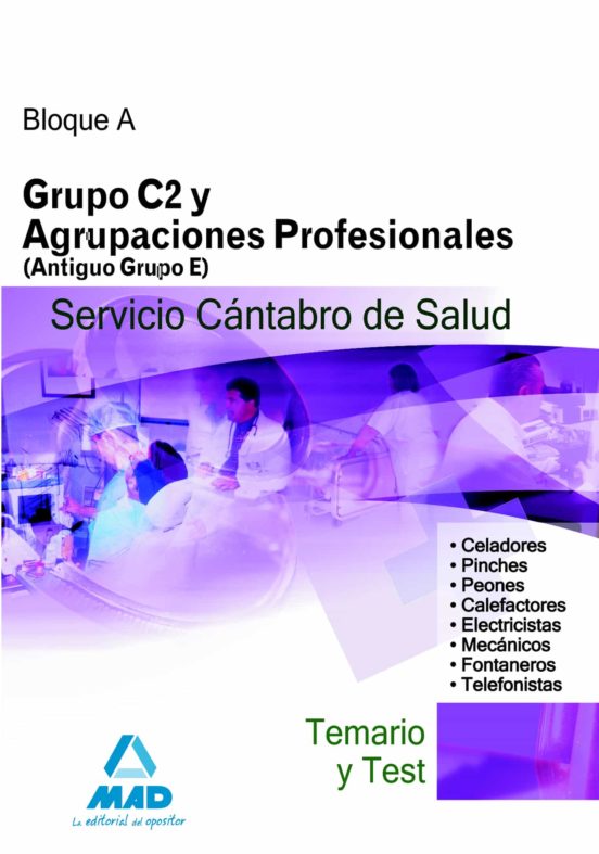 Personal No Sanitario Del Servicio Cantabro De Salud. Grupo E. T Emari