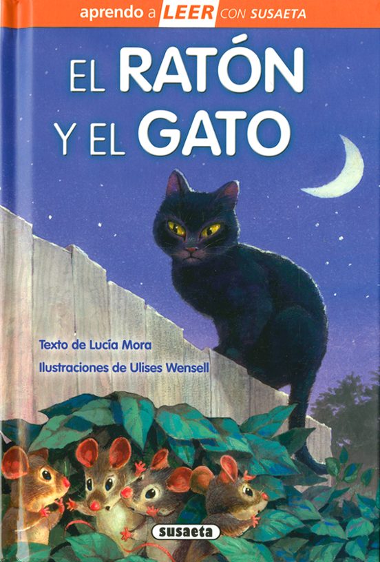 El Ratón Y El Gato Aprendo A Leer 4-6 Años Mayusculas Con Alguna Letra