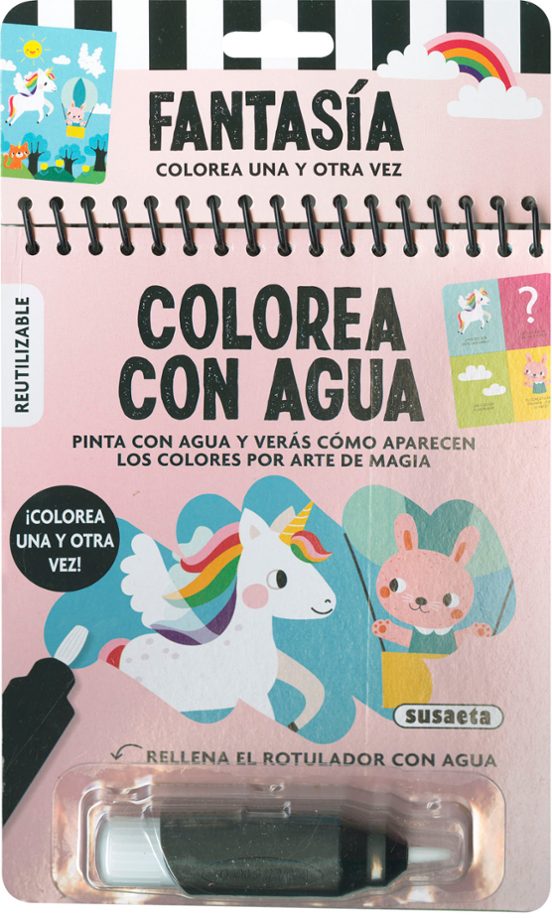 Fantasia. Colorea Con Agua