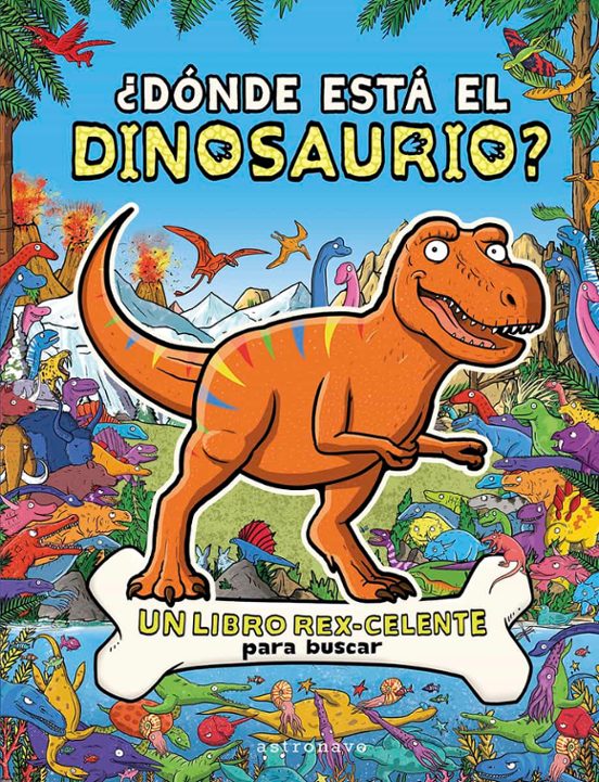 ¿Dónde está el dinosaurio?
