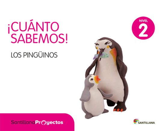Cuanto Sabemos Nivel 2 Los Pingüinos. Educacion Infantil