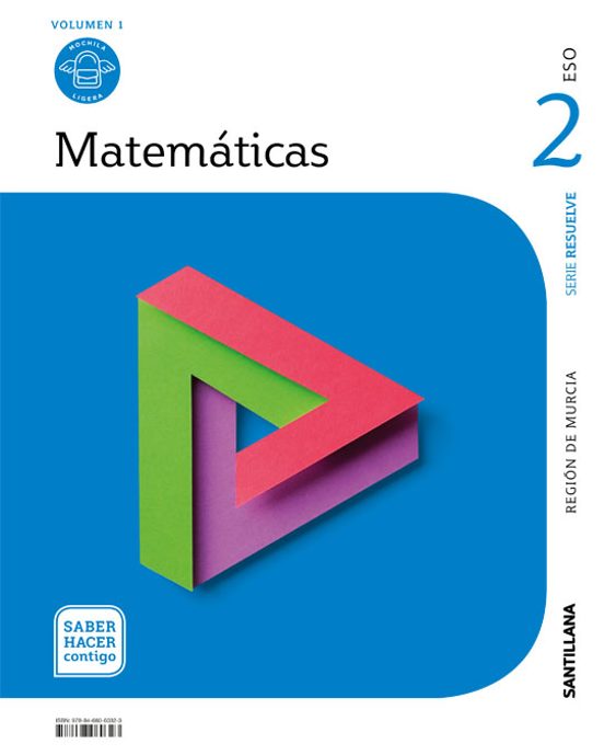 Matematicas Mochila Ligera 2º Eso Saber Hacer Contigo Cast Ed 2021
