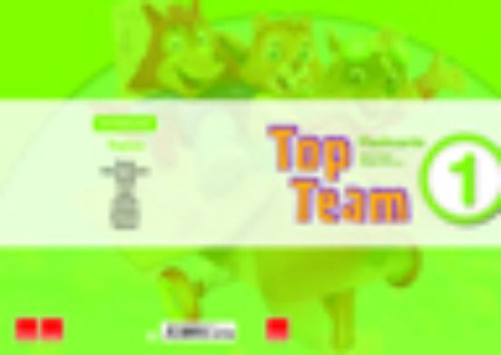 Top Team 1º Primaria. Flashcards Ingles