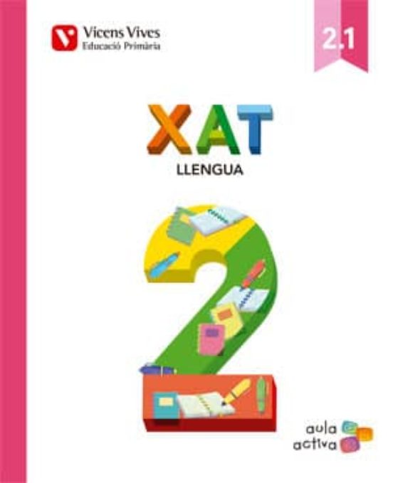 Xat 2º Primaria Llengua Aula Activa Trimestral Ed 2015 Catalan