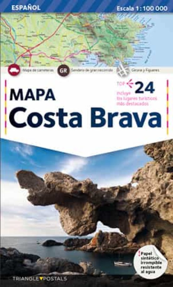 Mapa Costa Brava