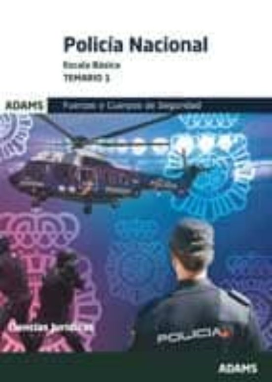 Policia Nacional: Escala Basica: Temario 1