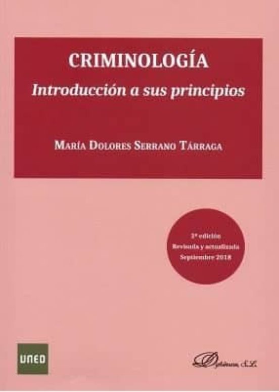 Criminologia Introduccion A Sus Principios