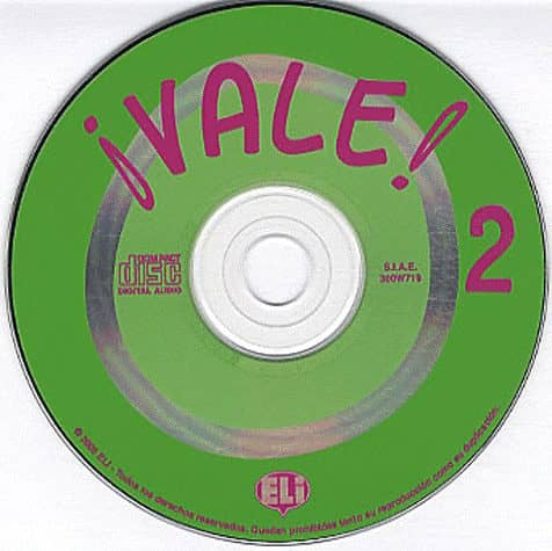 ¡vale! 2 - Audio Cd