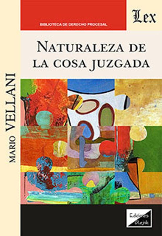 Naturaleza De La Cosa Juzgada