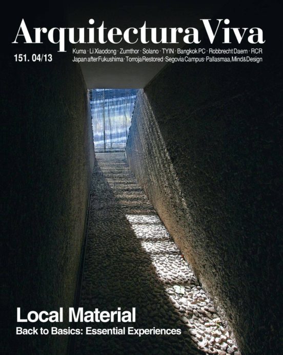 Arquitectura Viva Nº 151: Local Material