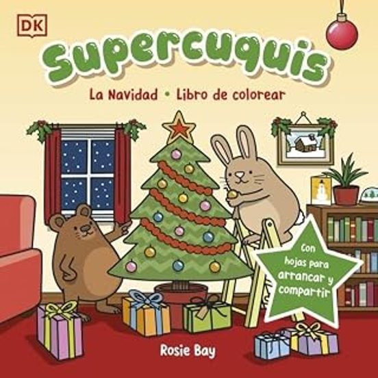 Supercuquis - La Navidad: Libro de colorear