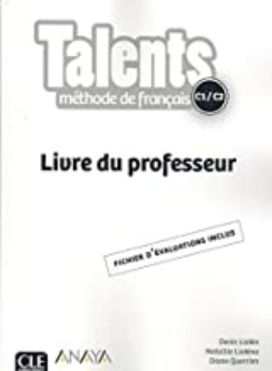 Talents Livre De Professeur C1/c2