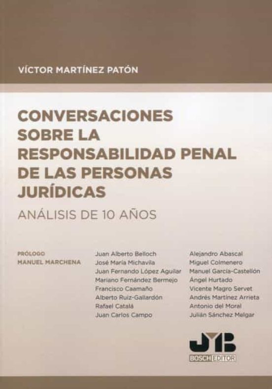 Conversaciones Sobre La Responsabilidad Penal De Las Personas Jurídica