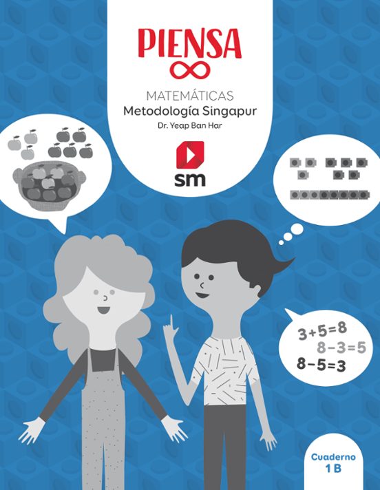 Matematicas 1º Primaria Cuaderno Singapur Piensa Infinito
