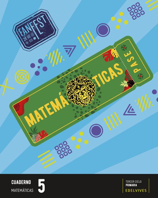 Matemáticas 5º Primaria Cuaderno Proyecto Fanfest
