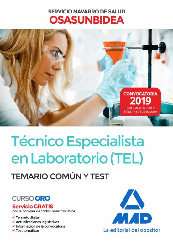 Tecnico Especialista En Laboratorio Del Servicio Navarro De Salu