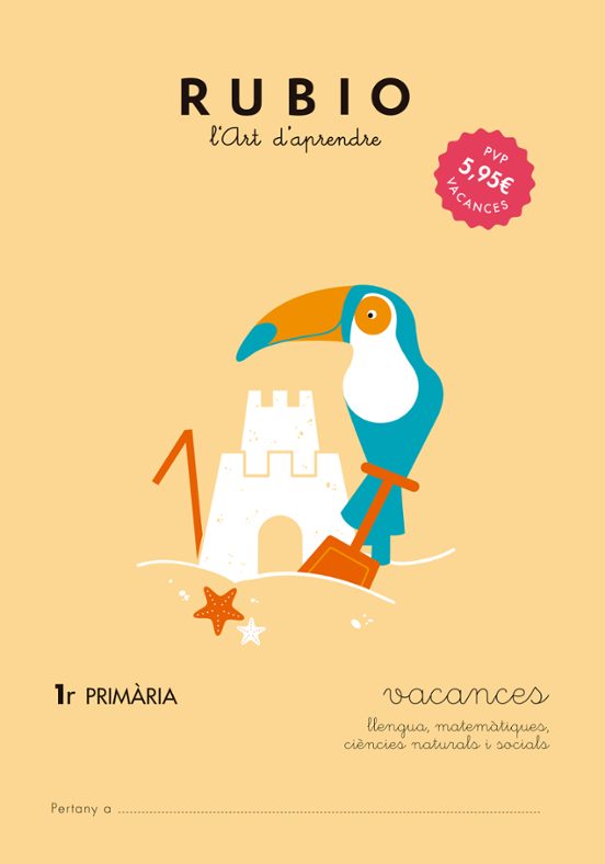Rubio. Lart Daprendre. Vacances 1º Primaria