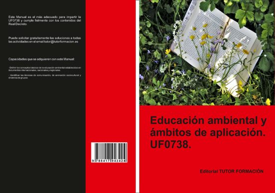 Uf0738 Educacion Ambiental Y Ambitos De Aplicacion