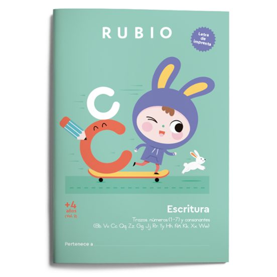 Escritura Con Letra De Imprenta . Vol. 2