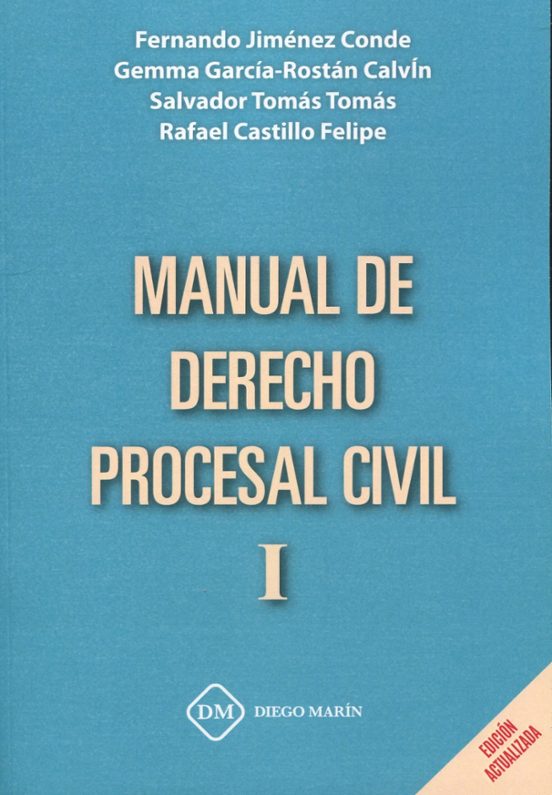 Manual De Derecho Procesal Civil I