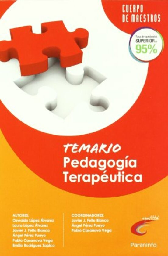 Temario de Pedagogía Terapeútica para Opositores al Cuerpo de Mae Stro