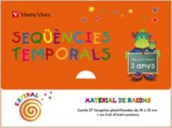 Capsa Seqüències Temporals. Espiral. 3 Anys Infantil Cat