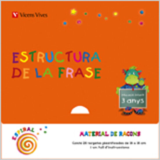 Capsa Estructura de la Frase. 3 Anys Infantil Cat