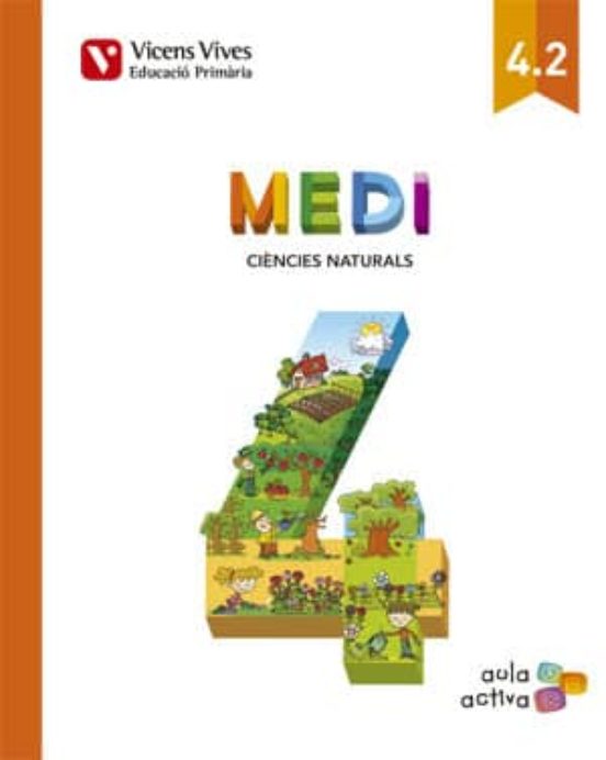 Medi 4. Catalunya. Llibre 2 Ciències Naturals. Àrea. 4º