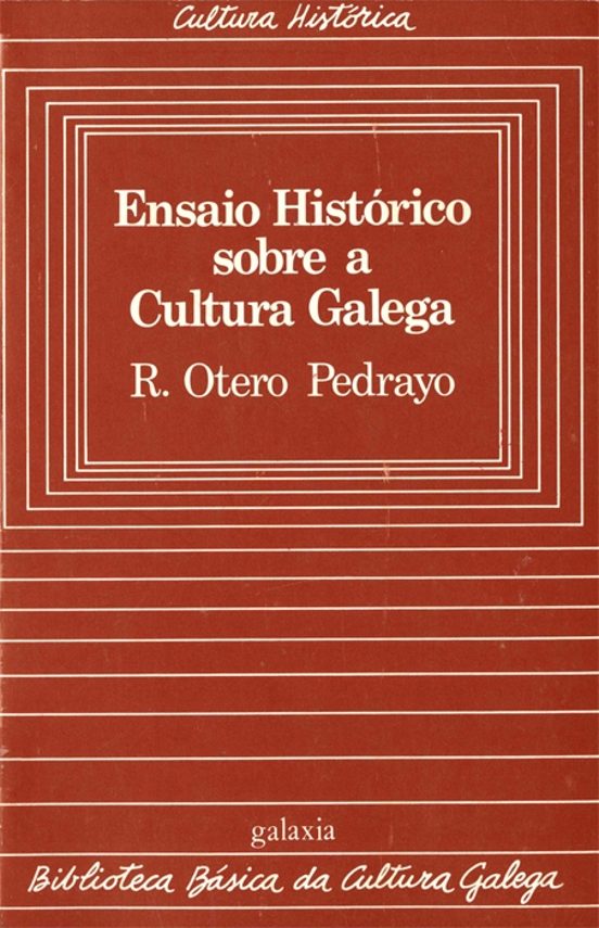 Ensaio Historico Da Cultura Galega