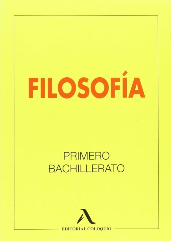 Filosofia 1º Bachillerato