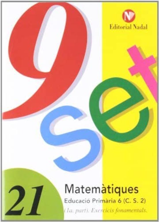 Matematiques Nº 21 6º Educacion Primaria