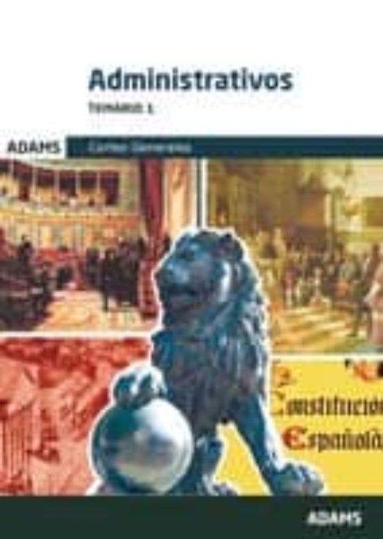 Administrativos De Las Cortes Generales: Temario 1