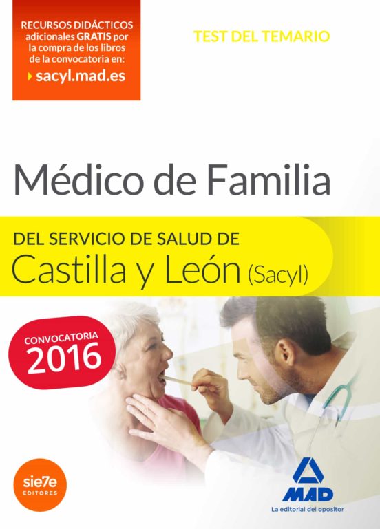 Médico Especialista En Medicina Familiar Y Comunitaria Del Servicio De Salud De Castilla Y León . Test