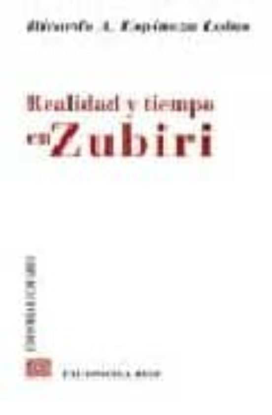 Realidad Y Tiempo En Zubiri