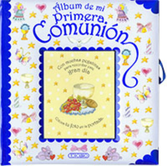 Albun de Mi Primera Comunion Azul: Fotos y Recuerdos