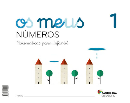 Os Meus Numeros 1 Gallego Ed 2017 3 Años