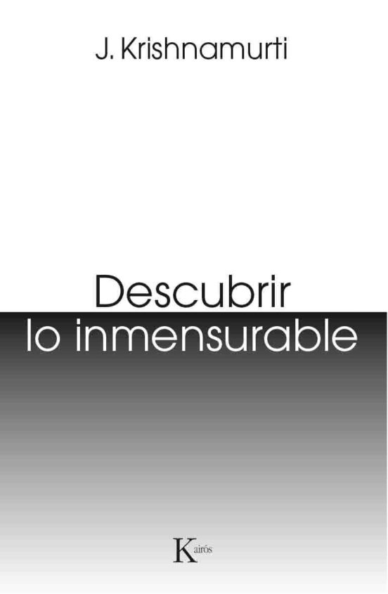 Descubrir Lo Inmensurable
