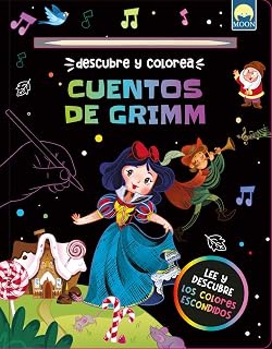 Descubre Colorea Cuentos de Grimm