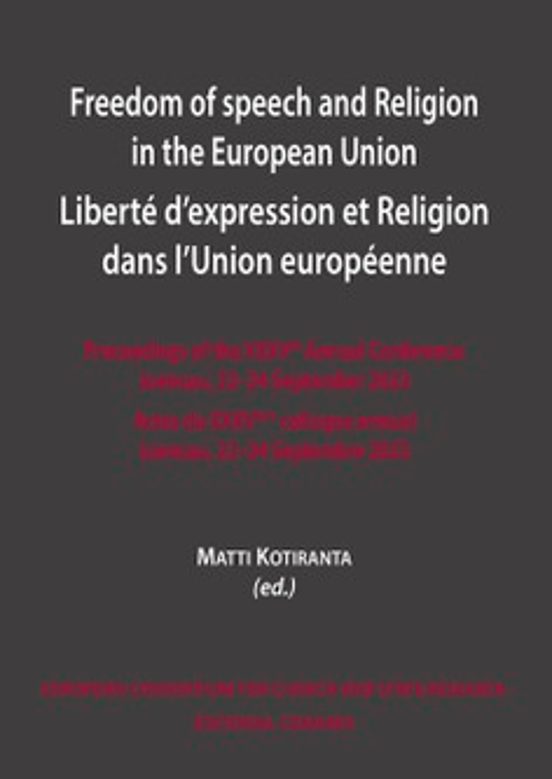 Freedom Of Speech And Religion In The European Unión. Liberté D E Xpre